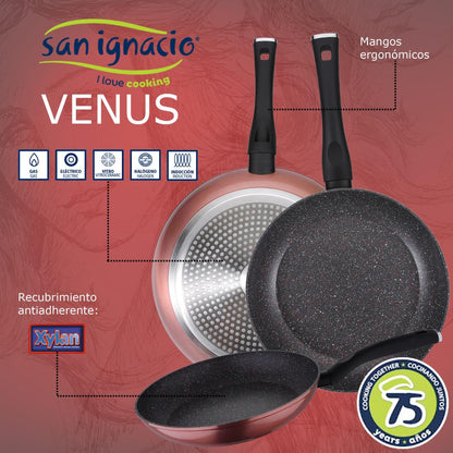 Pack de 3 Sartenes y Batería de Cocina San Ignacio Cassel